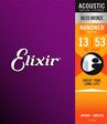  NANOWEB Комплект струн для акустической гитары, HD Light, бронза 80/20, 13-53, Elixir, 11182