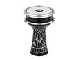  Mini Darbuka Барабан дарбука 4 1/4" x 7 3/4", алюминий, черный, гравировка, Meinl, HE-052