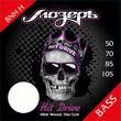  Hit Drive Комплект струн для бас-гитары, никелевый сплав, 50-105, Мозеръ, BNH-H